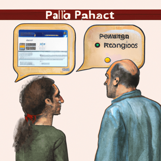 תמונה המתארת רופא ומטופל המעורבים בשיחה שקופה ופתוחה באמצעות פלטפורמה דיגיטלית.