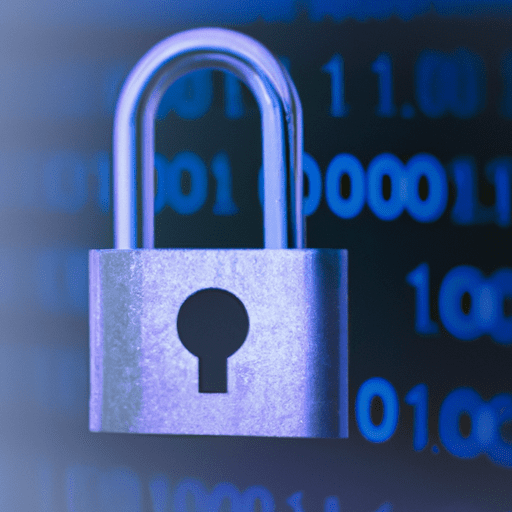 תמונה המייצגת מנעול וירטואלי מאובטח המסמל נתוני בריאות מאובטחים.